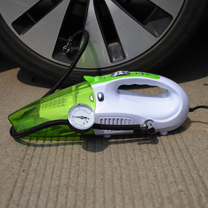 干湿两用超强吸力充气泵打气泵汽车吸尘器 车载清洁新选择